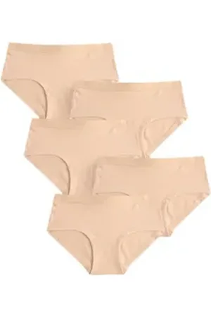 Next Hipster Hüftslips, 5er-Pack (5-St) beige 158-164 (13-14 J.)
