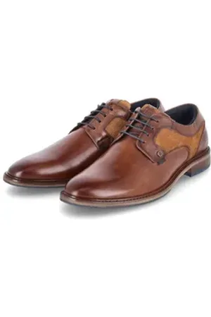 Bullboxer Halbschuhe Schnürschuh braun 43