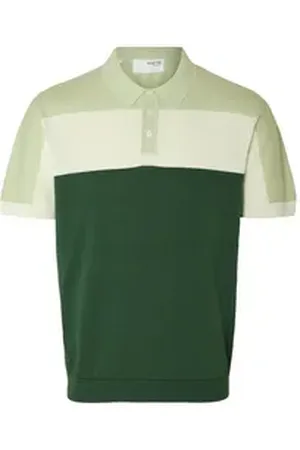 SELECTED HOMME Poloshirt grün L