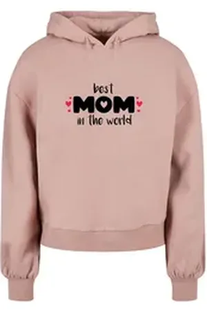 Merchcode Kapuzenpullover Damen (1-tlg) rosa XS