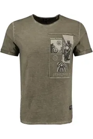Key Largo T-Shirt MT KLWHEELS round grün XXL