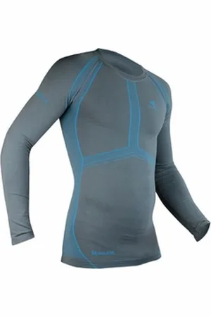 Raidlight Trainingsshirt blau|grau