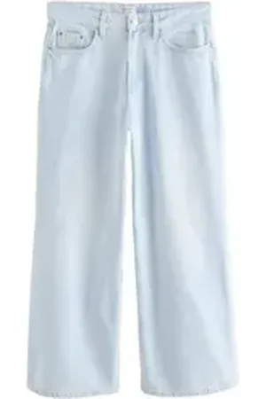 Next Weite Jeans Sanduhr-Jeans mit weitem Bein aus 100 % Baumwolle (1-tlg) blau 31
