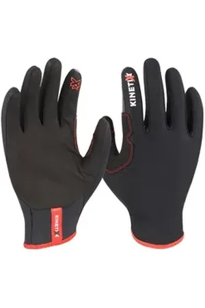 KinetiXx Langlaufhandschuhe Langlaufhandschuh-Einsteigermodell Nilas Solid, (in schwarz) Anatomische Passform, Grip, Touchscreen kompatibel 10