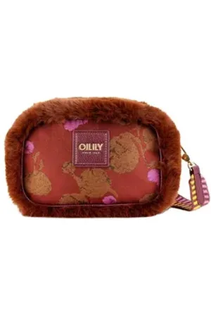Oilily Schultertasche Xion Shoulder Bag Jolene Jacquard braun