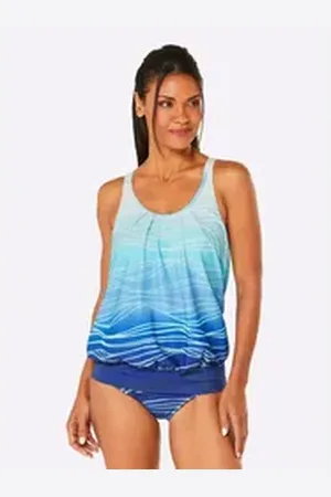 WITT WEIDEN Tankini-Top Oversized-Tankini-Top blau 40
