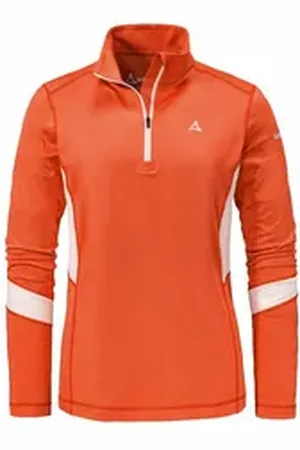 Schöffel Rollkragenshirt Longsleeve Lenggries L CORAL ORANGE 40