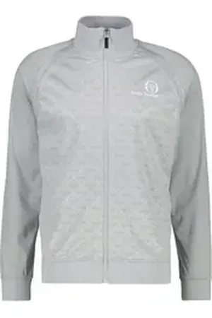 Sergio Tacchini Trainingsjacke GHIBLI TT Herren Trainingsjacke Herren, leichte Jacke, Retro, Sportjacke, Outdoor, Sale grau XL