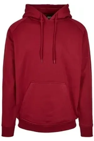 Urban classics Sweatshirt Herren Blank Hoody (1-tlg) rot L
