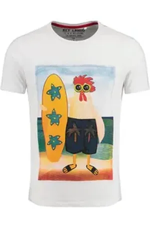 Key Largo T-Shirt MT KLSURFING CHICKEN weiß XXL