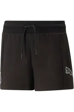 PUMA Trainingsshorts Mädchen Shorts POWER Summer High-Waist TR G 674364 schwarz 128