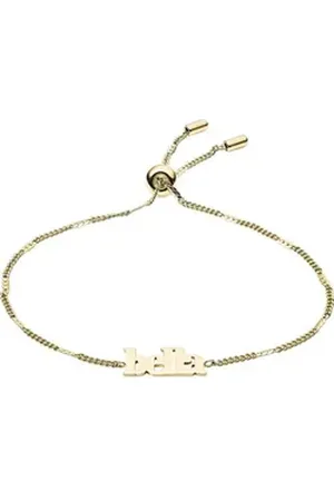 Fossil Armband Damen-Armband Edelstahl goldfarben