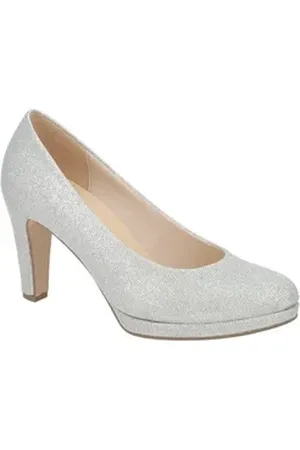 Gabor 01.270.60 Pumps silberfarben 38 EU
