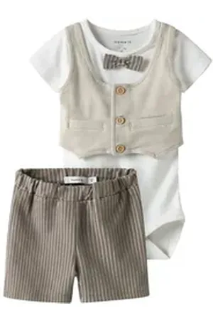 NAME IT Body Taufanzug NBMHELMAR weiß 80