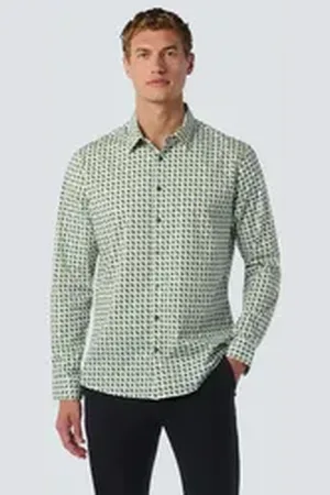 No Excess Langarmhemd blau L