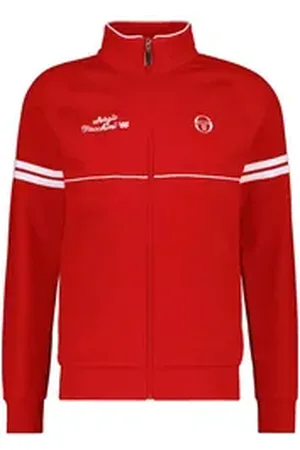 Sergio Tacchini Trainingsjacke ORION DAVIS TT Herren Trainingsjacke Herren, leichte Jacke, Retro, Sportjacke, Outdoor, Sale rot XL
