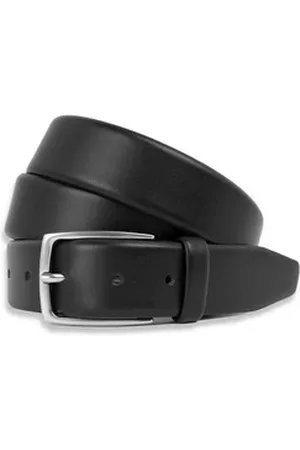 Roy Robson Ledergürtel Eleganter Business Ledergürtel mit modernem Design schwarz 90