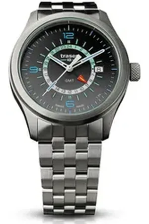 Traser Quarzuhr H3 107232 P59 Aurora GMT Herrenuhr 42mm 10ATM H3 107232 P59 Aurora GMT Herrenuhr 42mm 10ATM