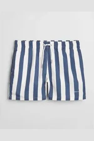 GANT Badeshorts Badeshorts mit Blockstreifen blau XL