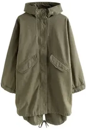 Next Parka Parka aus 100 % Baumwolle (1-St) grün 36