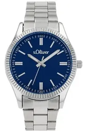 QS by s.Oliver Quarzuhr 2038604 silberfarben