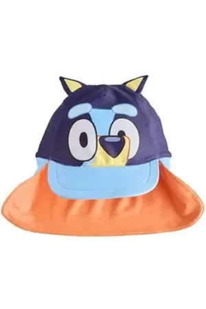 Next Legionärsmütze Legionär-Schwimmkappe mit Krokodilen (1-St) blau Kopfumfang: 54 cm.