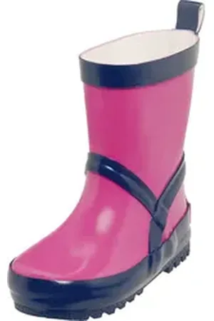 Playshoes Gummistiefel Gummistiefel uni, Größe: 30/31, Farbe: pink/marine rosa