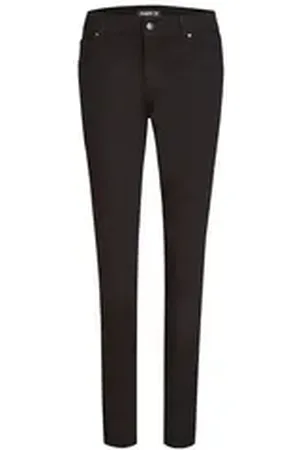 Angels 5-Pocket-Jeans Jeans für Damen in schwarz schwarz regular fit (1-tlg) schwarz 44/28
