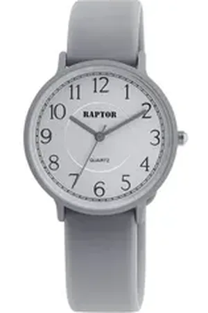 Raptor Quarzuhr Flavia Damenuhr "Flavia" mit Silikonarmband, rot