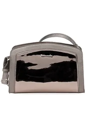 Tamaris Umhängetasche Elsa (Set), Damen Handtasche Crossbody Bag Umhängetasche pewter comb.