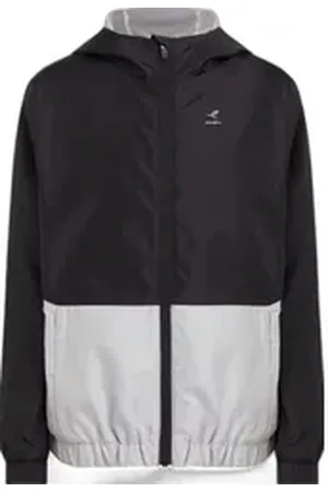 energetics Trainingsjacke Ju.-Kapuzenjacke Alfanso B BLACK/GREY LIGHT schwarz 152