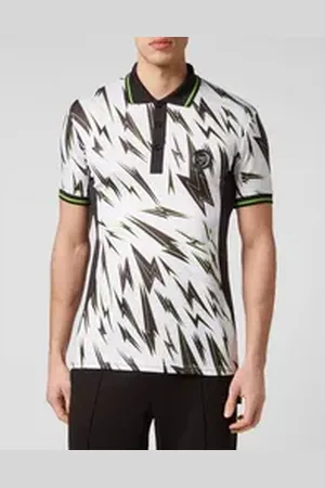 Philipp Plein Poloshirt Poloshirt weiß L