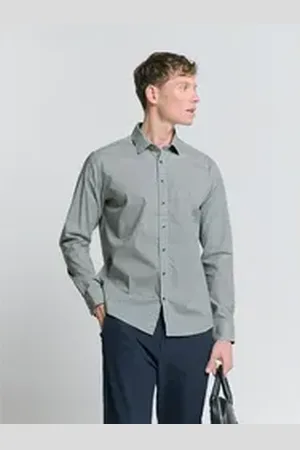 No Excess Langarmhemd blau L