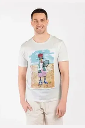 Key Largo T-Shirt MT KLTENNIS CHICKEN weiß XXL
