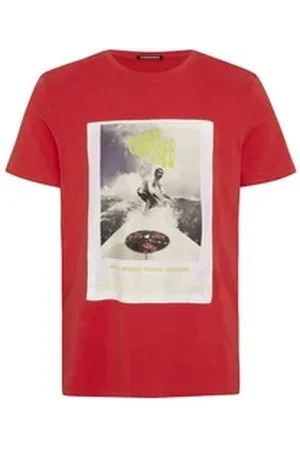 CHIEMSEE Print-Shirt T-Shirt im Surf-Design 1 rot L