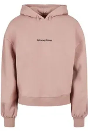 Merchcode Kapuzenpullover Damen (1-tlg) rosa L