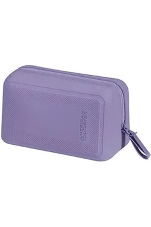 American Tourister ® Kosmetiktasche POP, Kulturbeutel Kulturtasche Toiletry Bag Wash Bag lila