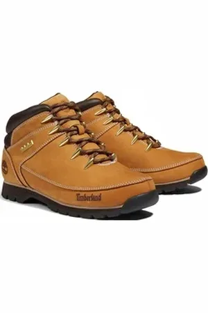 Timberland EURO SPRINTMID LACE UP BOOT Schnürboots Winterstiefel, Schnürstiefel, Winterschuhe braun 42 EU