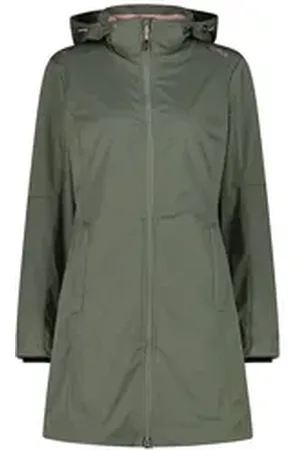 CMP Wintermantel Damen Parka WOMAN PARKA ZIP HOOD 34A5046 grün 34