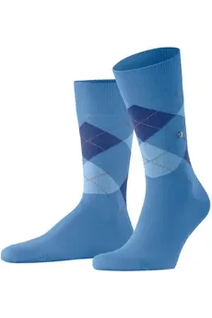 Burlington Socken King (1-Paar) mit Bio-Baumwolle blau 40-46