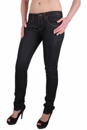 Napapijri Regular-fit-Jeans Damen Jeans Hose Röhre blau
