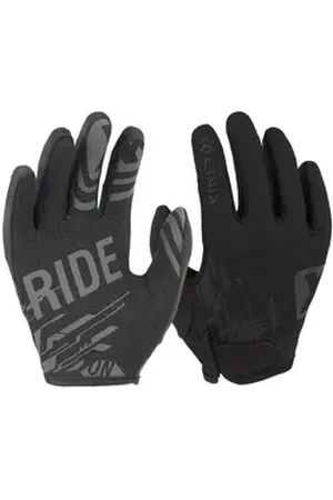 KinetiXx Fahrradhandschuhe Kinder-Fahrradhandschuhe Lorik, (in schwarz, rot, blau, beige) blau 6