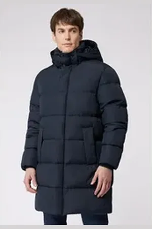 Roy Robson Winterjacke Puffermantel blau M