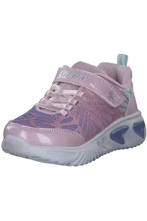 Geox J Assister Girl J25E9B Sneaker lila|rot 32 EU