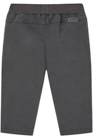 Boboli Thermohose Hose Gabardine anthrazit gefüttert (1-tlg) grau 110