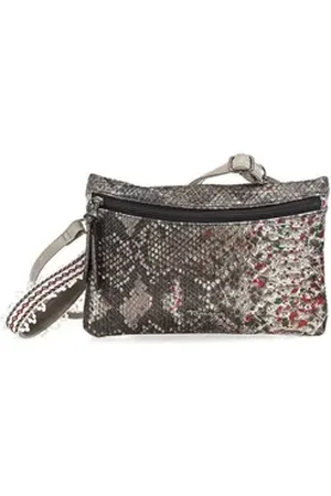 Tamaris Clutch Tanja (Set), Damen Umhängetasche, Clutch Bag, Umhängetasche braun