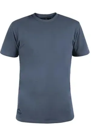 Normani Thermounterhemd Herren Winter Plüsch T-Shirt Nanaimo Thermo-Shirt Kurzarmshirt mit Innenfrottee BW-Funktionsunterwäsche blau S