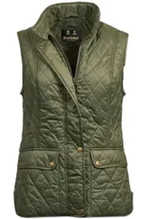 Barbour Steppweste Damen Steppweste OTTERBURN (1-tlg) grün 44