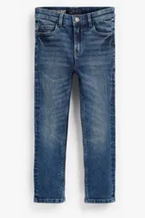 Next Skinny-fit-Jeans Super Skinny Fit Jeans aus Baumwolle mit Stretch (1-tlg) blau 98 (3 J.)