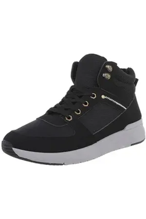 Ital-Design Coolwalk Herren High-Top Freizeit Sneaker (88828843) Flach Sneakers in Schwarz schwarz 43 EU